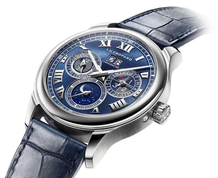 chopard luc lunar one platino replica