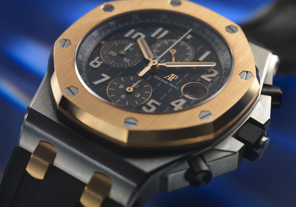 Repliche Audemars Piguet Royal Oak Offshore Special Edition Bucherer Blue