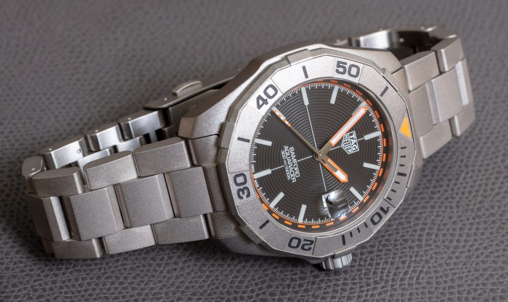 Replica Orologio TAG Heuer Aquaracer x Bamford Titanium