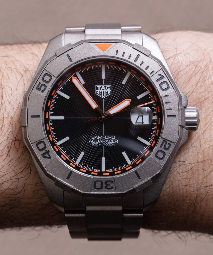 Replica Orologio TAG Heuer Aquaracer x Bamford Titanium