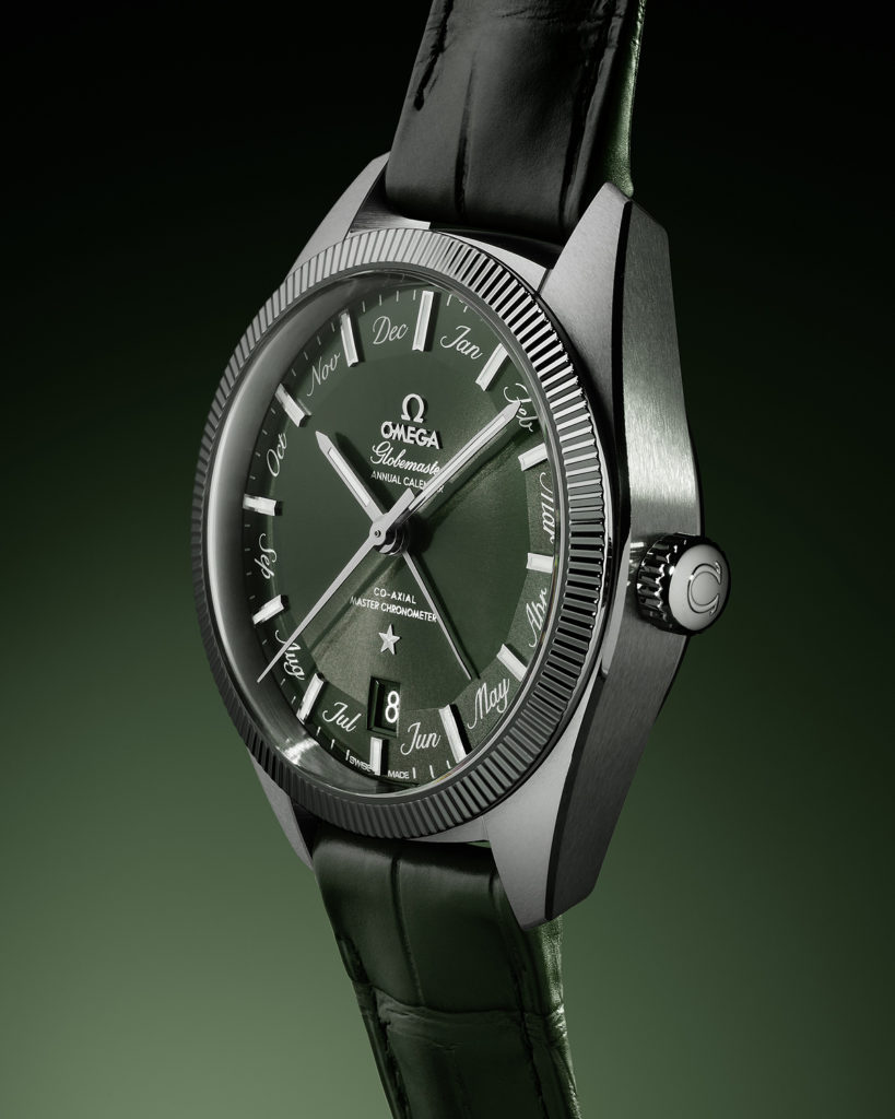 Omega Globemaster Annual Calendar Acciaio Verde Replica