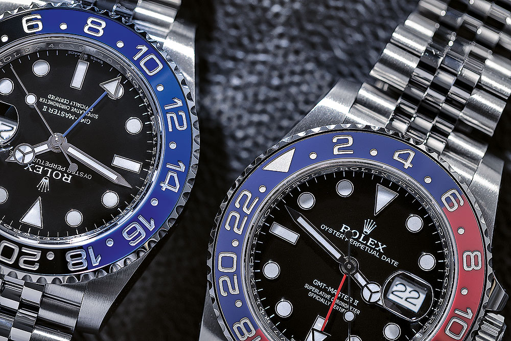 Rolex GMT Master II Batman Pepsi Replica