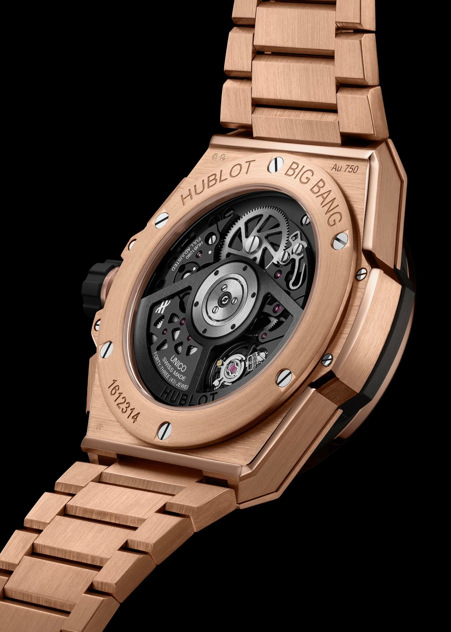 Hublot Big Bang Unico Integrated Rainbow Time Only Rainbow Replica Orologi