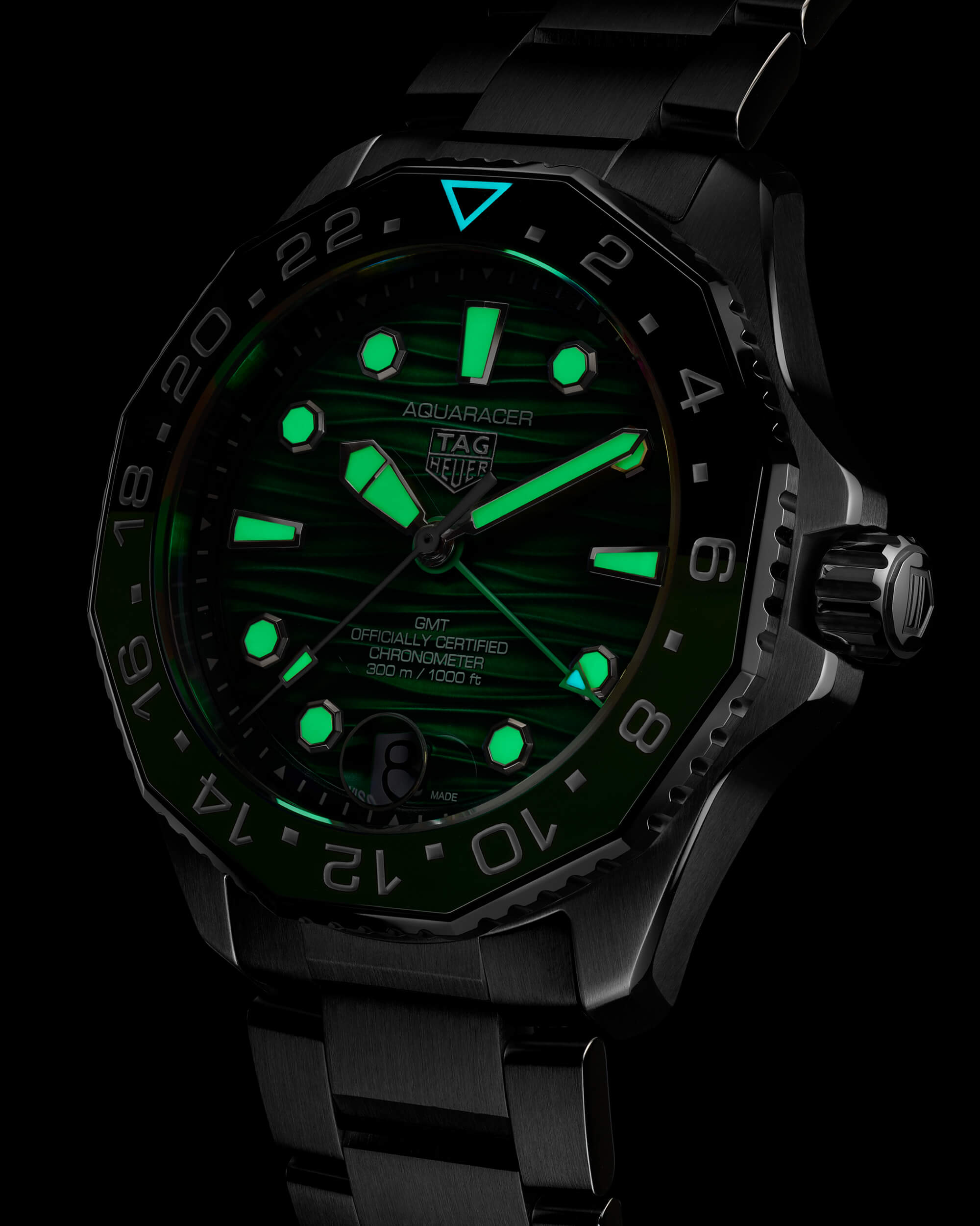 TAG Heuer Aquaracer Professional 300 Date GMT Replica