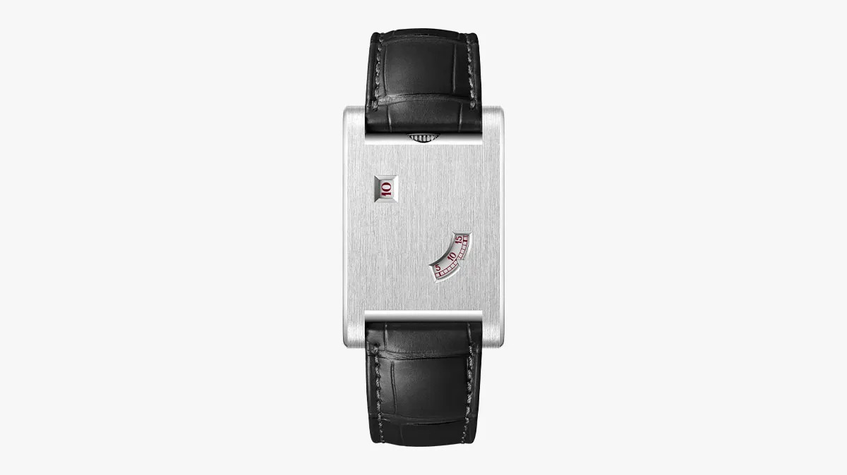 Replica Cartier Privé Tank à Guichets In Platino Replica